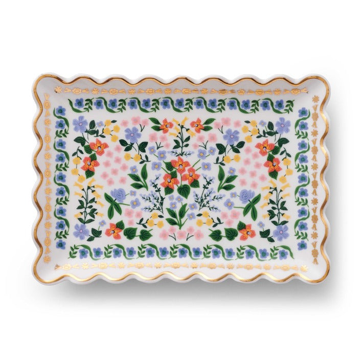 Rifle Paper Co. - Porcelain Catchall Tray - Wildwood