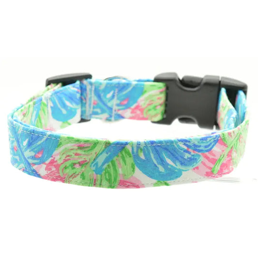 Dog Collar - Lily Palms