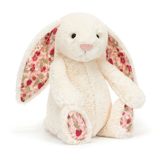 Jellycat - Blossom Cream Bunny - Little - Berry