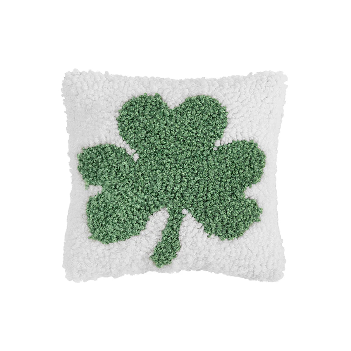 Pillow - Shamrock Hooked Mini