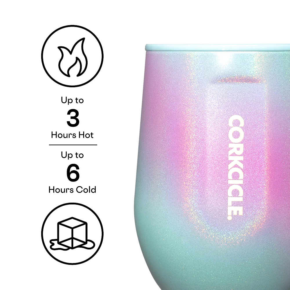 Corkcicle - 12oz Stemless - Unicorn Wonderland - Findlay Rowe Designs