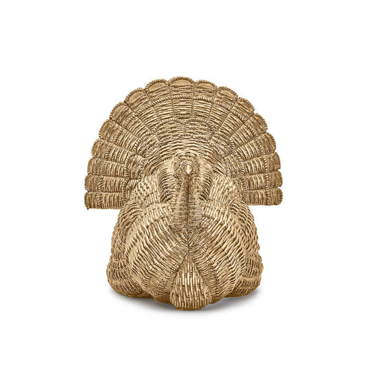 BASKET WEAVE TURKEY CENTERPIECE - Findlay Rowe Designs