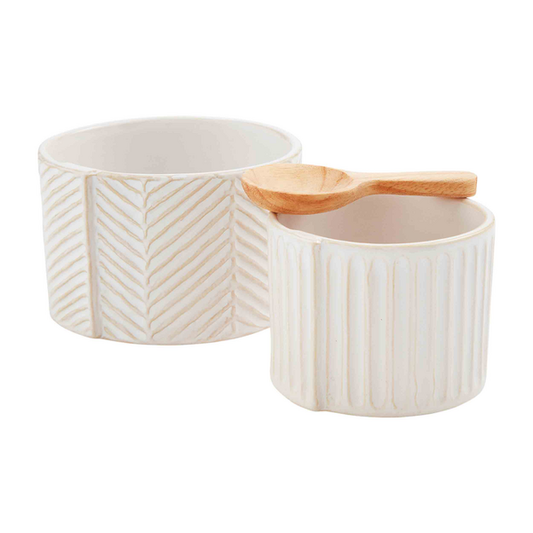 Mud Pie - Textured Tidbit Dish Set - Findlay Rowe Designs