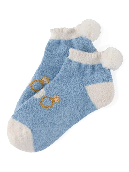 Shiraleah - I Do Home Socks - Sky