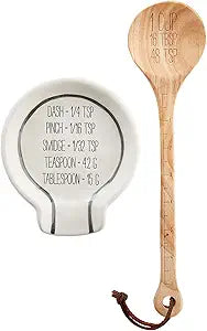 Mud Pie - Conversion Chart Spoon Rest - Findlay Rowe Designs