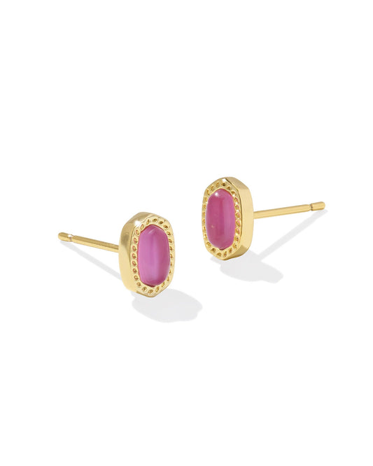 Kendra Scott - Earring - Mini Ellie Gold Stud - Azalea Illusion