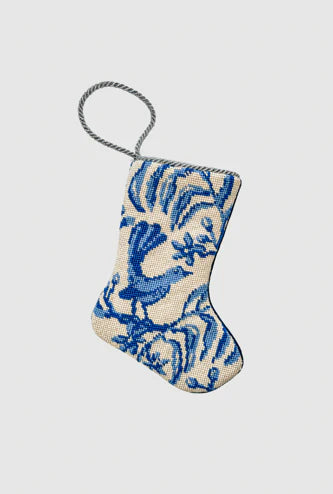 Ornament - Bauble Stocking - Sarah Tucker Molly Boyd Blue Birds