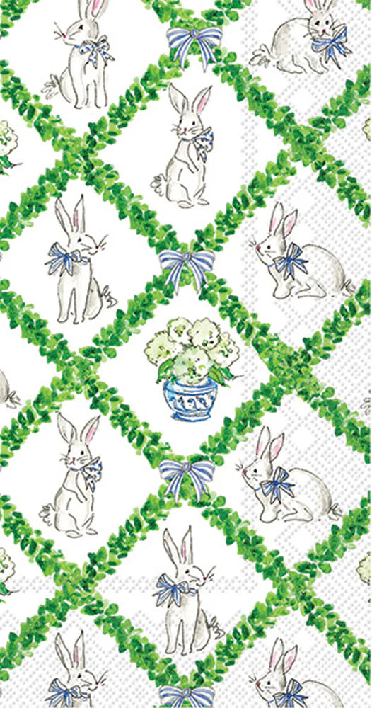 Guest Towel Napkin - Easter Bunnies