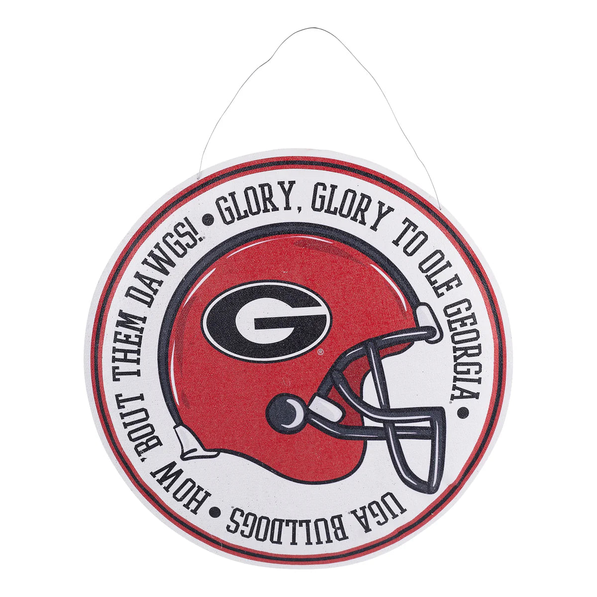 Glory Haus - Burlee - UGA Wreath/Helmet - Findlay Rowe Designs