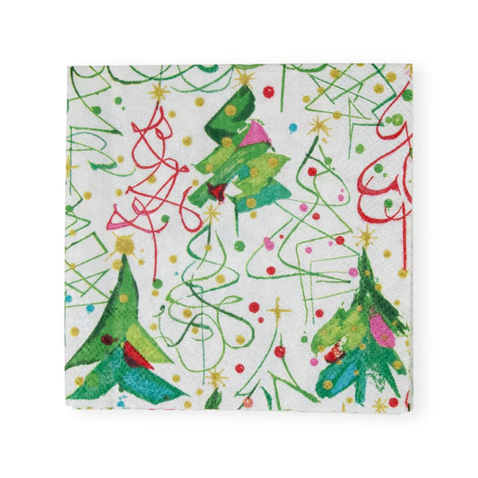 Caspari - Cocktail Napkins - Pop Christmas - Findlay Rowe Designs