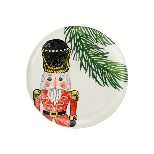 Vietri - Nutcracker Red Salad Plate - Findlay Rowe Designs