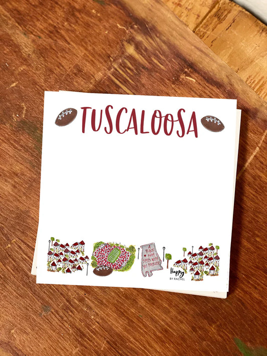 Happy by Rachel - Chunky Notepad - Tuscaloosa