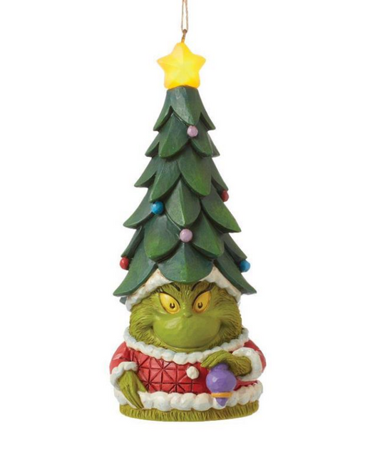 Ornament - Grinch Gnome with Tree Hat - Findlay Rowe Designs