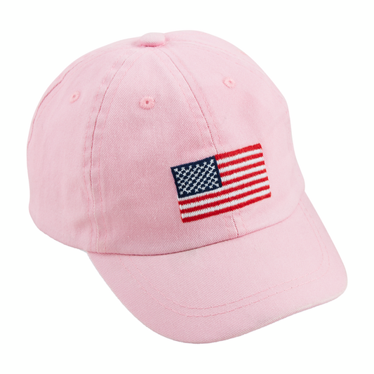 Mud Pie - Baby - Toddler Hat - Pink US Flag