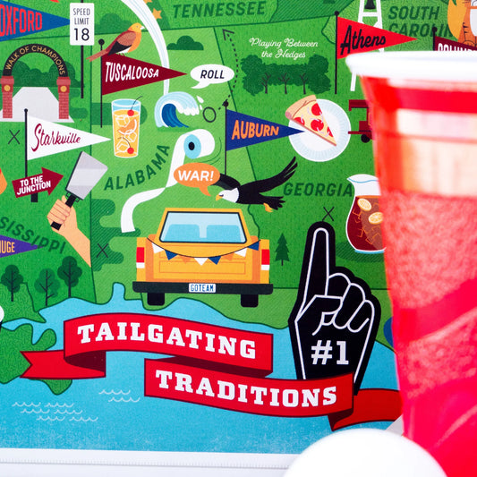 SEC Tailgating Puzzle - Findlay Rowe Designs