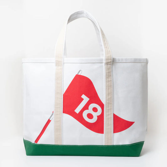 Crab & Cleek - Canvas Tote - Hit the Pin 18 - Findlay Rowe Designs