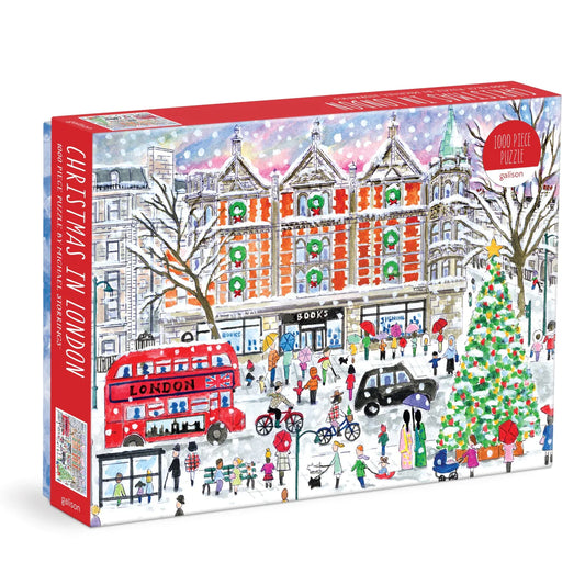 Michael Storrings Christmas in London 1000 Piece Puzzle - Findlay Rowe Designs