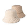 Britts Knits - Apres Ski Reversible Sherpa Bucket Hat - Oatmeal - Findlay Rowe Designs