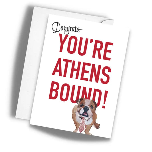 Hey Y'all Party - Greeting Card - Athens Georgia Bound