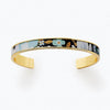 Garden Party Blue Skinny Cuff