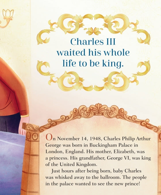 King Charles III: A Little Golden Book Biography - Findlay Rowe Designs