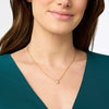 Julie Vos - Luna Teardrop Delicate Necklace -  Cubic Zirconia