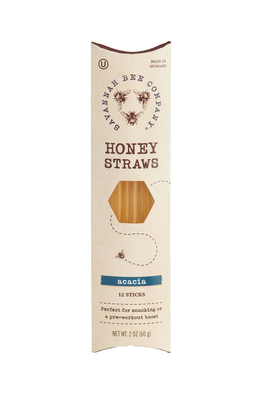 Savannah Bee - Honey Straw - 12 pack