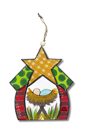 Ornament - DK Designs - Star Nativity - Findlay Rowe Designs