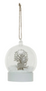 Ornament - Snow Globe Gold Glitter Deer - Findlay Rowe Designs