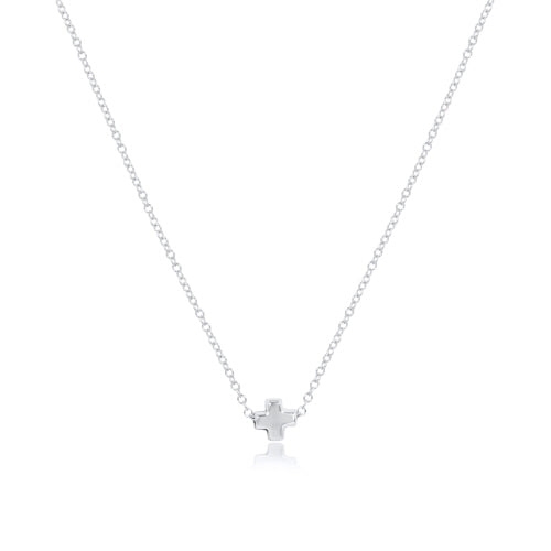 Enewton - 16 Inch Necklace Sterling - Signature Cross Small Sterling - Findlay Rowe Designs