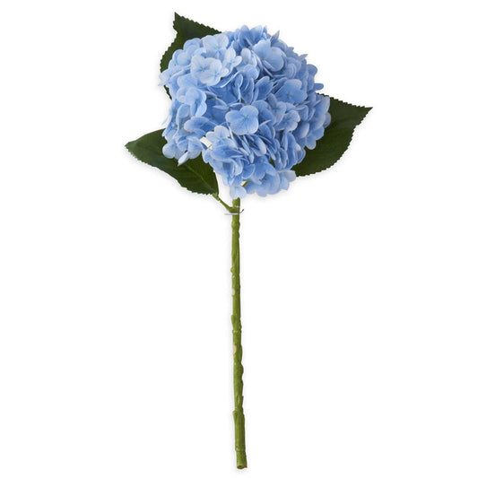 Hydrangea Stem- 20 Inch Blue Real Touch