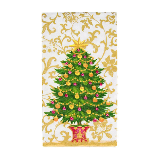 Caspari - Guest Towel Napkins - Gilded Tree - Findlay Rowe Designs