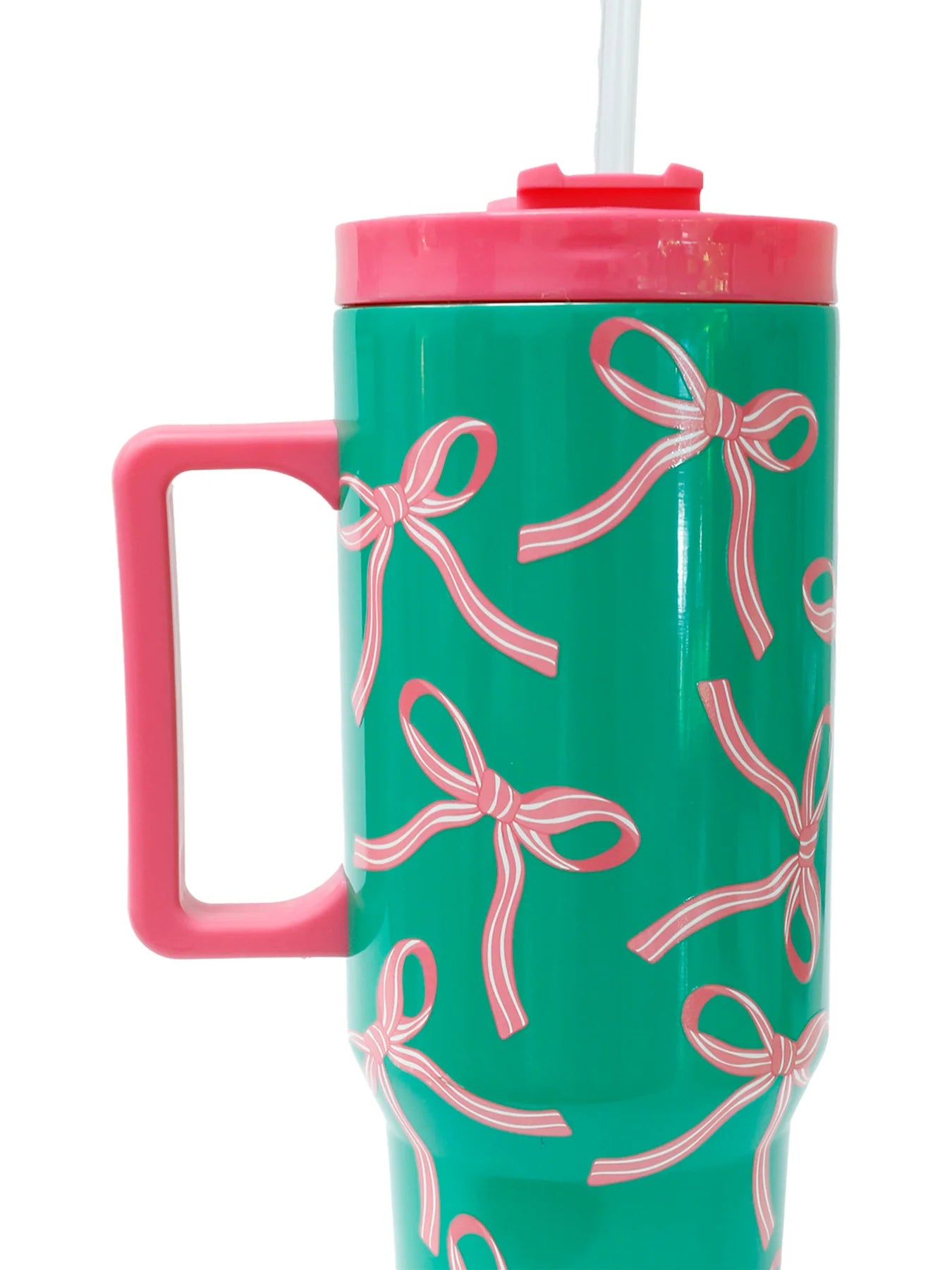 Mary Square - 40 oz Tumbler - Bows - Findlay Rowe Designs