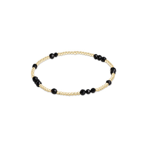 Enewton - Hope Unwritten Gemstone 2mm Bead Bracelet - Faceted Onyx - Findlay Rowe Designs