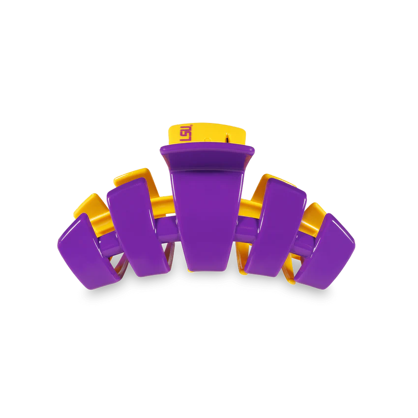 Teleties - Medium Hair Clip - LSU - Findlay Rowe Designs