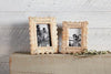 Mud Pie - Frame - Scalloped Woven 4x6/5x7 - Findlay Rowe Designs