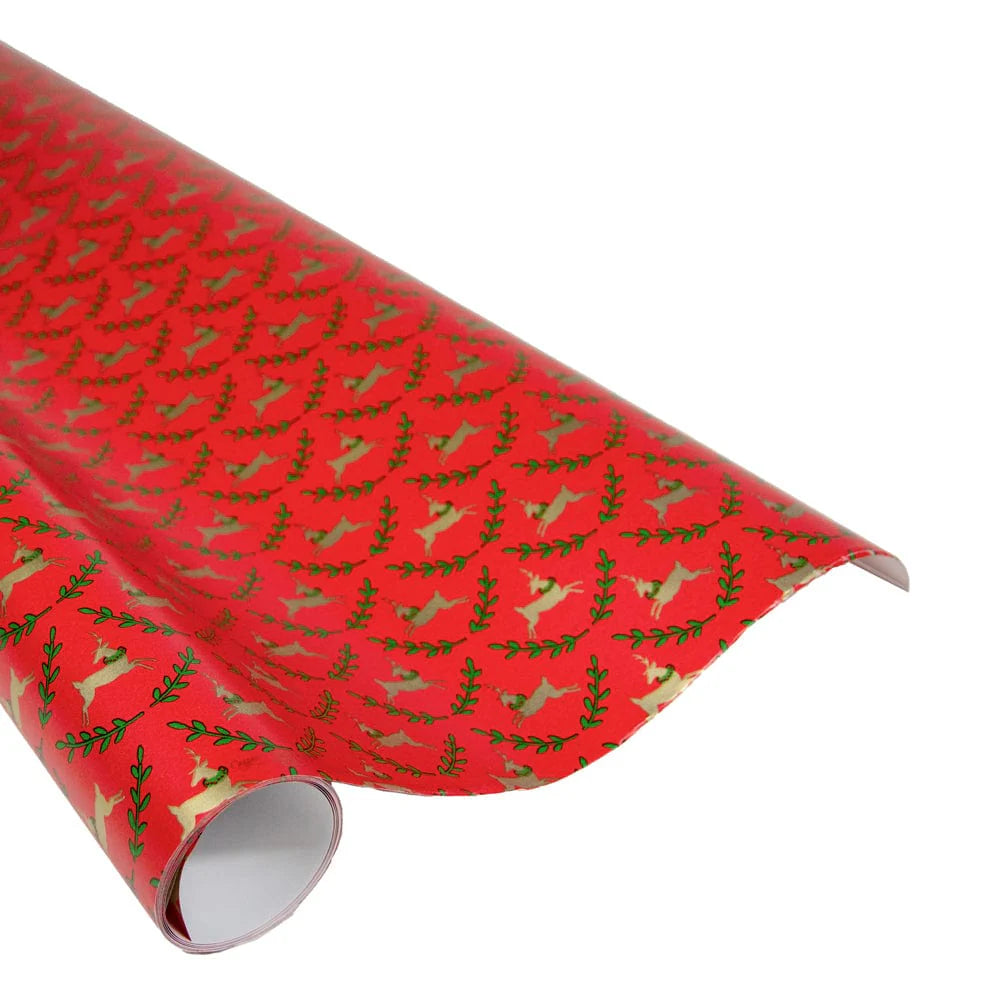 Caspari - Wrapping Paper - Little Reindeer - Findlay Rowe Designs