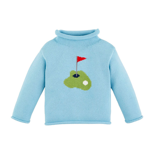 Mud Pie - Baby Rollneck Sweater - Golf - Findlay Rowe Designs