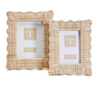 4X6 frame - Wicker Scalloped - Findlay Rowe Designs