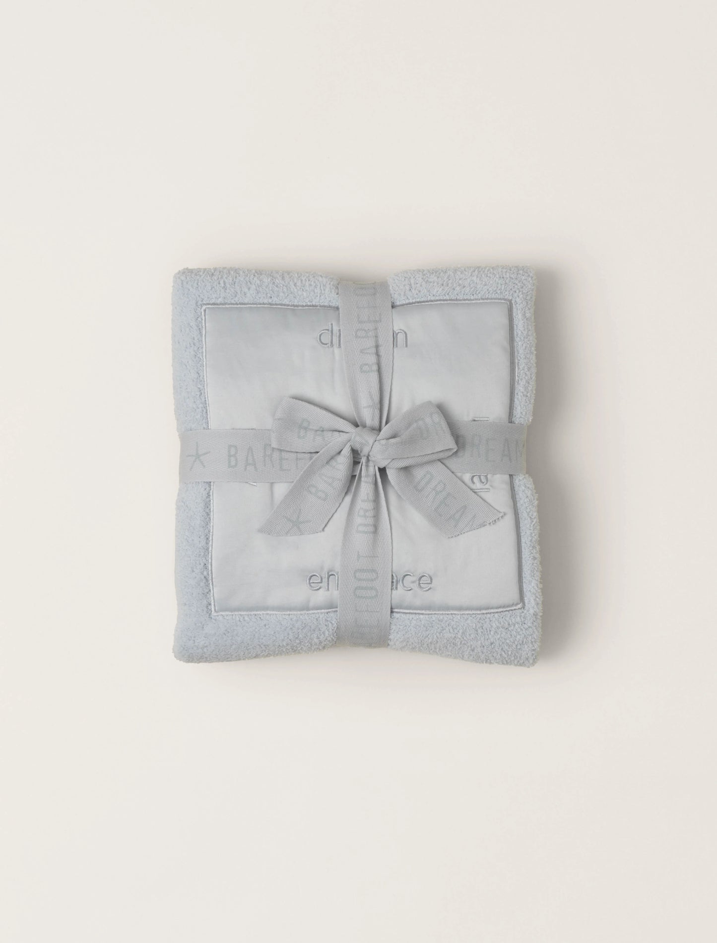 Barefoot Dreams - CozyChic® Satin Trim Receiving Blanket - Blue - Findlay Rowe Designs