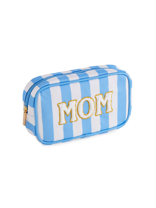 Shiraleah - Mom - Zip Pouch - Blue