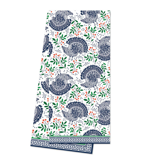 WH HOSTESS COTTON TEA TOWEL | TURKEY TOILE - Findlay Rowe Designs