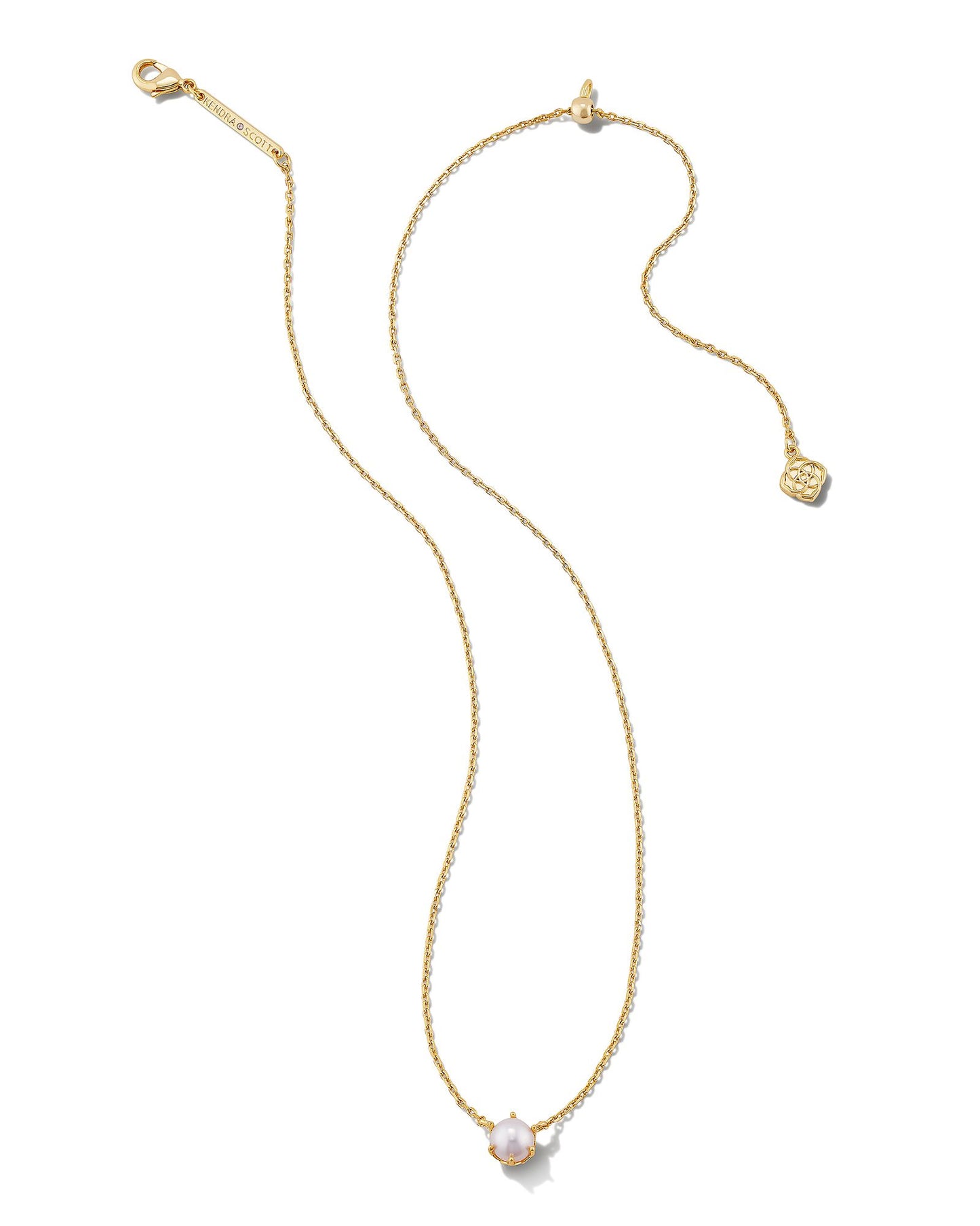 Kendra Scott - Necklace - Gold Ashton Pearl Pendant