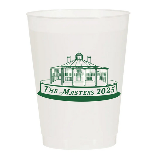 The Masters - Frosted Party Cups - Augusta National Clubhouse 2025