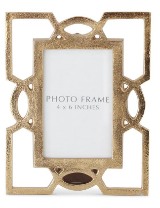 4x6 or 5x7 Frames - Metal Cutout - Gold - Findlay Rowe Designs