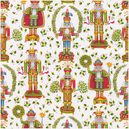 Caspari - Wrapping Paper - Nutcracker Christmas - Findlay Rowe Designs