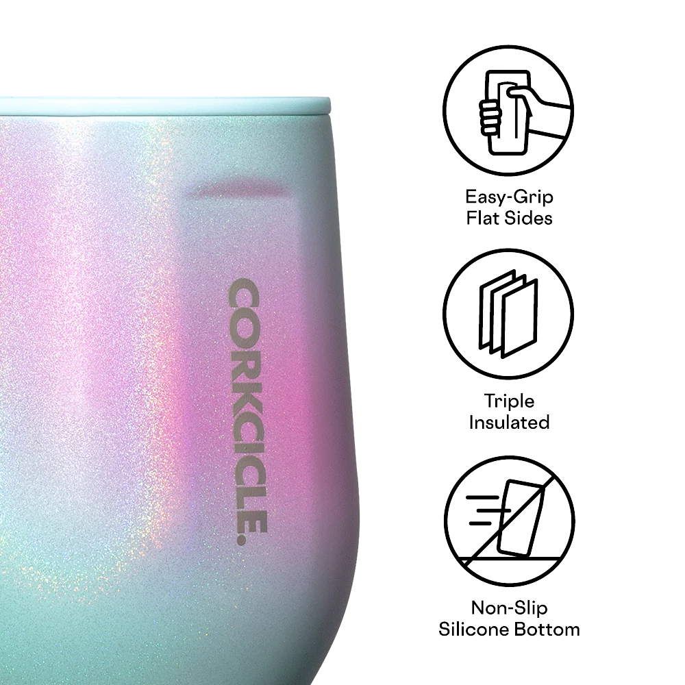 Corkcicle - 12oz Stemless - Unicorn Wonderland - Findlay Rowe Designs