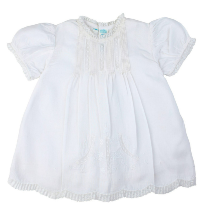 Feltman Brothers - Girls - Dress Dress White Detailed Lace Slip - 3mo - Findlay Rowe Designs