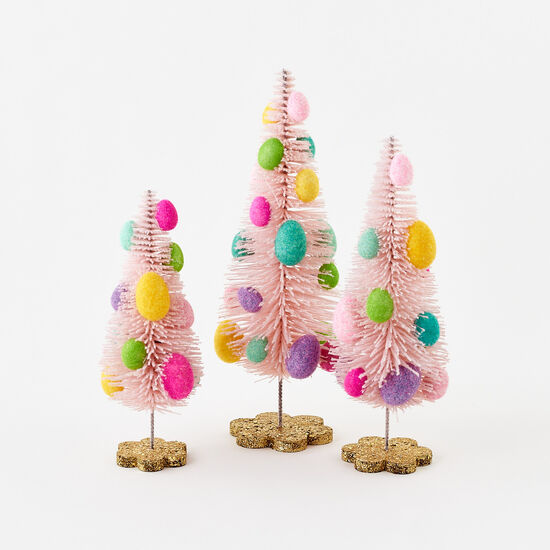 Sisal Bottle Brush Tree with Eggs - Findlay Rowe Designs