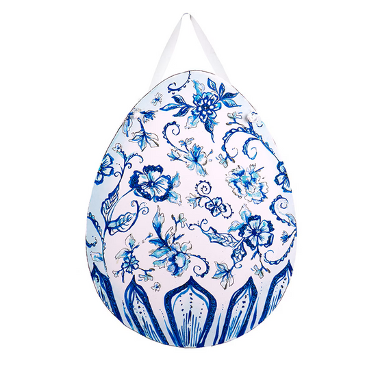 Rosanne Beck - Door Hanger - Posh Blue Egg